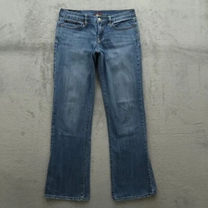 Lucky Brand Jeans Damengröße 6 blau niedriger Bund Bootcut Denim Hose 31" Schrittlänge - Bild 1 von 16