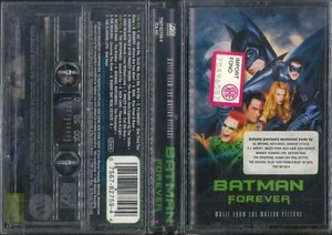 BATMAN FOREVER VARIOUS 1995 SOUNDTRACK MC MUSICASSETTA NUOVA SIGILLATA NLS - Imagen 1 de 1