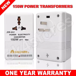 Voltage Converter 110V 120V to 220V 240V Step Up Down Transformer Adapter 150W - Picture 1 of 12