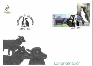 Mufloni Wild Sheep Ovis Aries Pinguinus Impennis Faroe Islands Nature FDC 2012 - Picture 1 of 1
