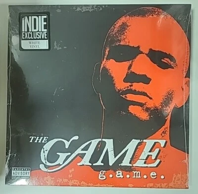 The Game – G.A.M.E. - White LP Vinyl Record 12" - NEW Sealed - Hip Hop Music - Image 1 of 2