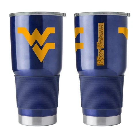 NCAA College West Virginia Mountaineers 30oz Stainless Steel Ultra Tumbler Cover