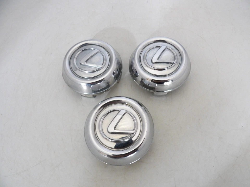 Set of 3 2000 2001 2002 2003 04-2005 LEXUS GS300 GS400 GS430  WHEEL CENTER CAPS - Image 1 of 4
