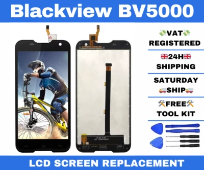 Blackview BV5000 Replacement Glass LCD Touch Screen Display, 24h shipping - Image 1 of 2