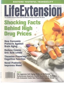 Life Extension Magazine - Facts Behind High Drug Prices - March 2016 Curcumin - Picture 1 of 1