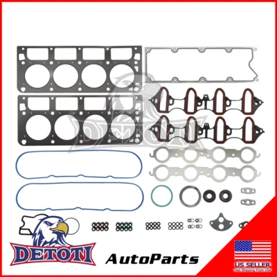 Head Gasket Set For 1999-2001 Chevrolet Silverado 1500 8 Cyl 4.8L 5.3L Engine - Image 1 of 4