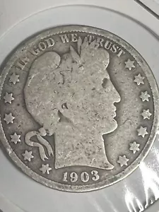 1903 Barber Half Dollar - Picture 1 of 2