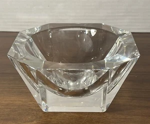 Vintage Orrefors Odyssey Lead Free Crystal Glass Bowl Malin Lindahl *Defect* - Picture 1 of 10