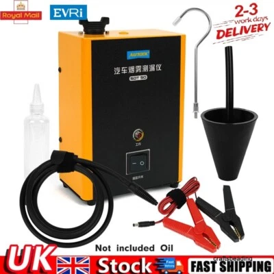 Automotive EVAP Smoke Machine Leak Detector Vacuum Car Pipe System Smoke Tester - Image 1 of 4