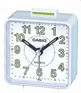 Casio TQ-140-7 EF Reloj despertador cuarzo, analógico- Blanco - Imagen 1 de 5