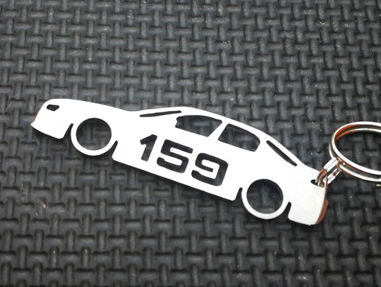 Portachiavi ALFA ROMEO 159 SEDAN TI 1750 TBI 1.9 JTDM 2.4 Q4 V6 JTS Stemma Logo