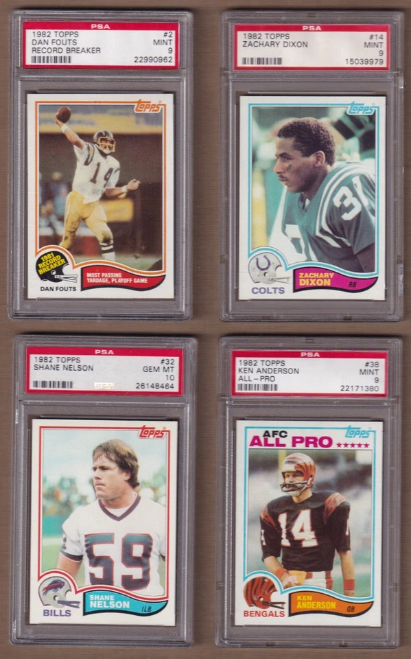 1982 Topps Football PSA 8, 9, 10 * You Pick * - Image 1 of 1