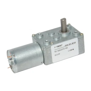32GZ370 DC6V 12V 24V 0.6-200RPM Micro Worm Gear Reducer Motor with Metal Gearbox - Picture 1 of 7
