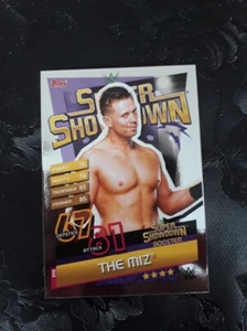WWE SLAM ATTAX RELOADED THE MIZ MIRROR FOIL NEW !!!!!!!!!!!!!!! TOPPS - Picture 1 of 1