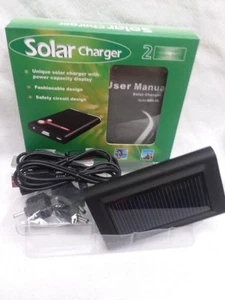 1 PC LDB SOLAR MOBILE CHARGER 2 PORTABLE ENERGY CHARGERS-SOLARCHARGER2-SBC10 - Picture 1 of 1