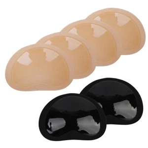 Silicone Bra Inserts Breast Pads Push-up Inserts for Women | Removable Sticky... - Picture 1 of 7