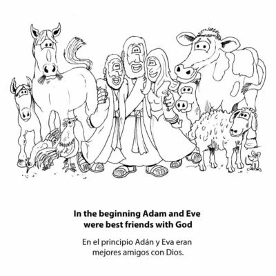 Simple Plan of Salvation for Children - English/Spanish 12/Pk - Image 1 of 4