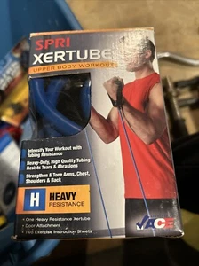 New SPRI Xertube Resistance Bands with Handles - Blue Heavy - Picture 1 of 1