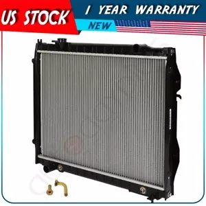 Aluminum Radiator Fits 1995-2004 Toyota Tacoma 2.4L 2.7L 3.4L Downflow - Picture 1 of 9