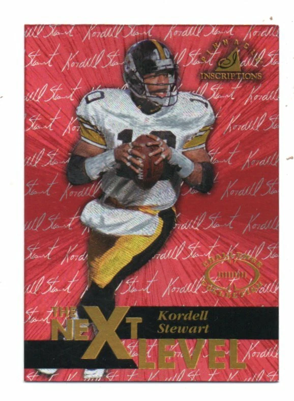 kordell stewart pittsburgh steelers pinnacle inscriptions 37 challenge collectio - Image 1 of 1