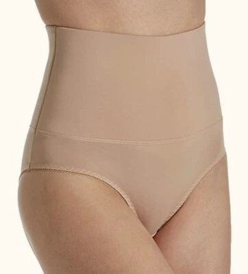 Heavenly Secrets Mid Waist Nude Control Shaping Brief Panty NEW Womens 2X 3X 4X - Image 1 of 4