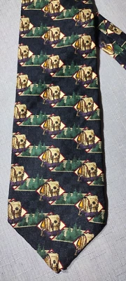 Patrón de maderas y mochila Field & Stream hecha en EE. UU. 100 % seda Foto 1 de 4