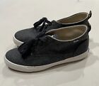 Keds Triumph gray wool flannel mid top shoes casual non slip women size 9