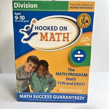 Hooked On Phonics Math Ages 9-10 3rd To 5th Grade Never Used Open Box