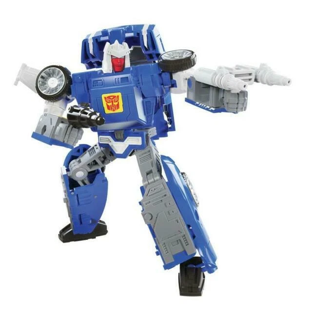 Hasbro 9.5 inch Transformers Generations War for Cybertron Kingdom Deluxe WFC-K26 Autobot Track Action Figure