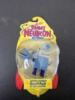 Figura de juguete Jimmy Neutron GripperGrabber Goddard Mattel figura Nickelodeon 2002 Foto 1 de 4