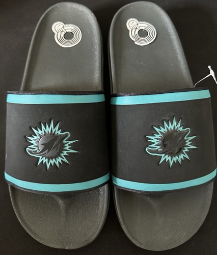 NIKE OFFCOURT SLIDE MIAMI DELFINI "SANDALI" NERO T VERDE TAGLIA 13 DD0520 001