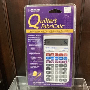 Calculated Industries Quilter’s FabriCalc Quilt Design & Fabric Estimator 8400 - Bild 1 von 16