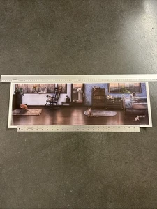 Impresión artística firmada por Paul Sloan 1993 edición limitada Spokescat Lounging Kitty Cat - Imagen 1 de 8