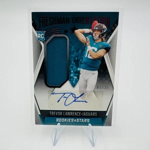 Trevor Lawrence 2021 Rookies & Stars Freshman Orientation Jaguars RPA Auto 1/35 - Picture 1 of 17