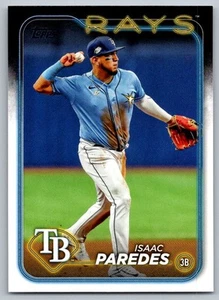 2024 Topps Isaac Paredes Tampa Bay Rays #392 - Picture 1 of 2