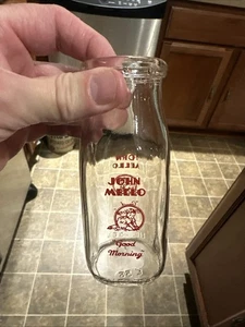John Mello ACL Half Pint Milchflasche Elk Grove California CA - Bild 1 von 10