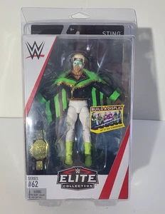 WWE Sting Elite Collection Action Figure Series 62 with Protective Case New - Picture 1 of 6