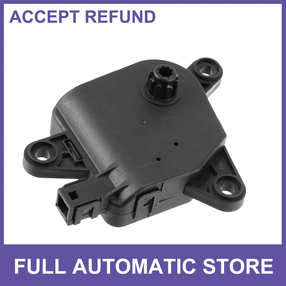 AC Heater Blend Door Actuator Single Custom for Chrysler Aspen 2007-2009 Black - Image 1 of 4