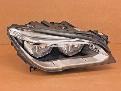✨PERFECT! 2013-2015 BMW 7-SERIES F01 F02 FULL LED RIGHT COMPLETE HEADLIGHT OEM - Imagem 1 de 4