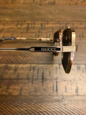 Gucci Aviator Men Sunglasses with Black Lens in new condition - Image 1 of 4