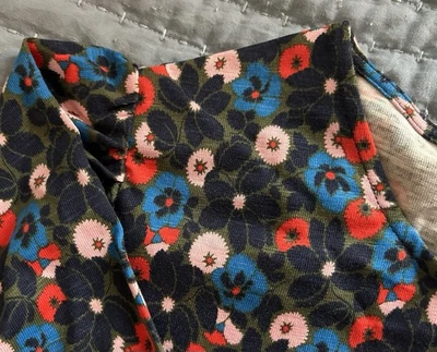 BODEN PENELOPE JERSEY DRESS US SIZE 16-18 FLORAL BLUE NAVY GREY PINK RED - Image 1 of 4