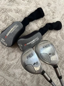 Adams Tight Lies IDEA i-Wood 4 & 5 Iron Hybrid Set 21* & 25* Graphite Ladies RH - Picture 1 of 23