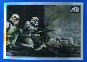 2023 Topps Chrome Star Wars Galaxy Pinned Down #94 NON_SPORT CARD Refractor - Picture 1 of 2