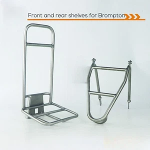Ti Atom Titan Front und Heck Ablagen für BROMPTON - Bild 1 von 14