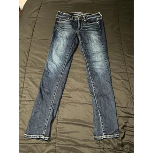 American Eagle skinny jeans womens 6 long punk rocker rockabilly normcore urban - Picture 1 of 6