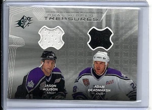 2001-02 SPx DUAL TREASURES ALLISON DEADMARSH JERSEY - Picture 1 of 1