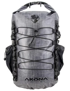 Bolso y mochila Akona Tanami completamente seco con tapa enrollable. Gris brezo - Imagen 1 de 8