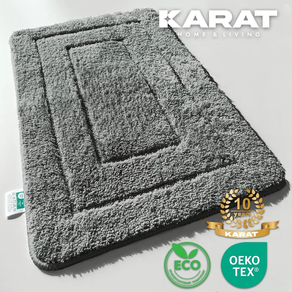 Badematte Badteppich Badvorleger Duschvorleger Badezimmerteppich Atlantis - Bild 1 von 1