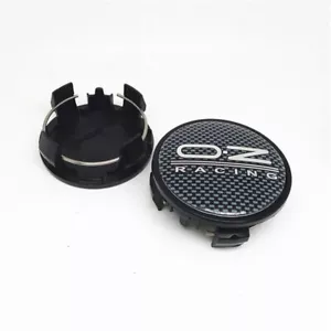 4pcs 62 mm for OZ Racing Black Gray Greed Alloy Wheel Center Caps Rim Hub Caps - Picture 1 of 7