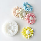 Daisy Flowers Fondant Silicone Soap White Mould Ice Cube Jelly Candle Wax Melt